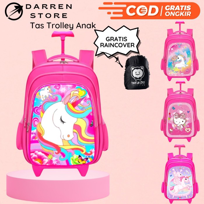 Tas Koper Trolley Tas Anak Sd 1925 Tas Koper Anak Perempuan Sekolah Sd Kuda Pony