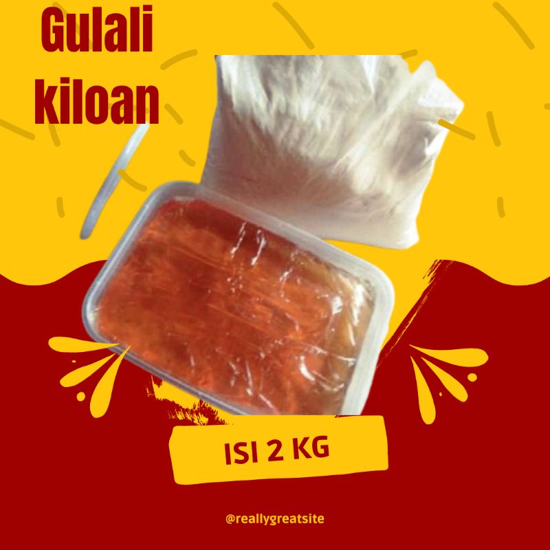 

GULALI TEPUNG / GULALI SUTERA 2 KILO RAMBUT NENEK