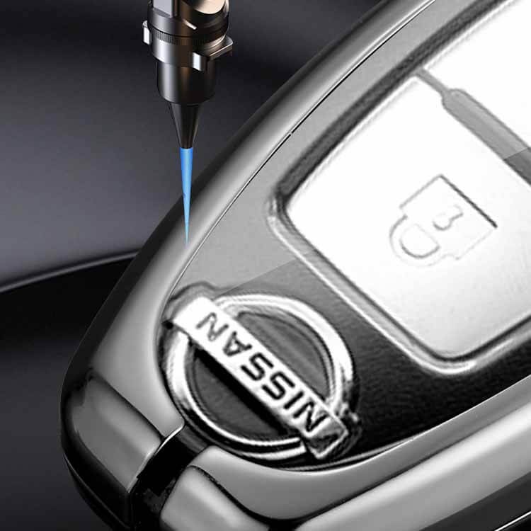 [Tersedia] Penutup Casing Kunci Mobil Bahan Kulit Zinc Alloy Untuk Nissan Almera Livina Sylphy Teana 4tombol Smart Remote key Fob