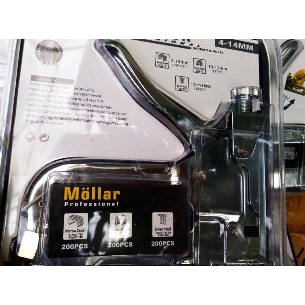 

staples tembak staple gun tacker staples jok motor 3 in 1 bonus refill