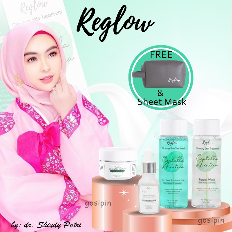 Reglow Skincare Original dr. Shindy Satu Paket Reglow Beauty 100% ORI HALAL & BPOM