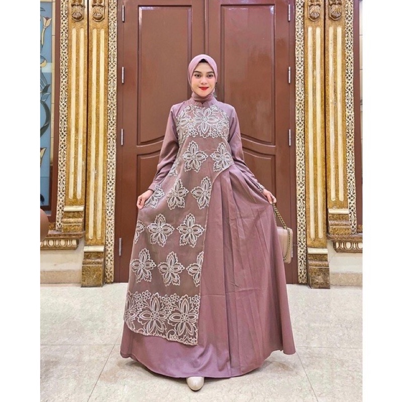 GAMIS WANITA MUSLIMAH MIZANI DRESS By FENTAHOUSE
