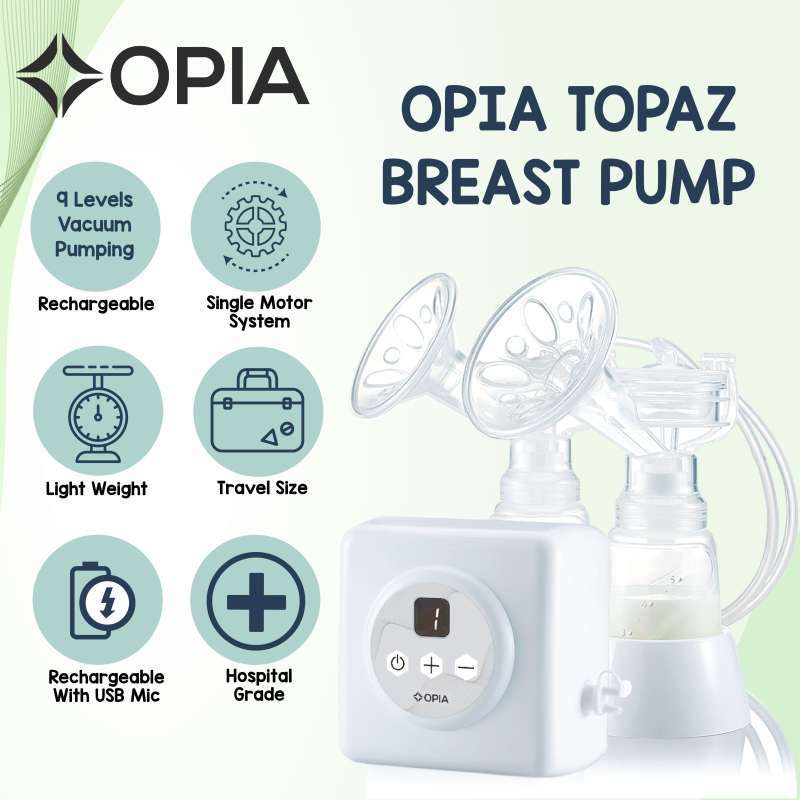 TOPAZ Breast Dump OPIA (Pompa ASI ibu menyusui elektrik)