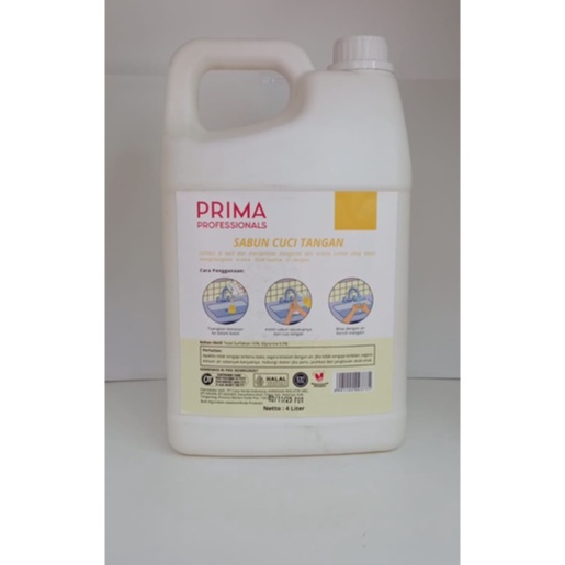PRIMA Professionals Hand Soap 4L - sabun cuci tangan 4000ml