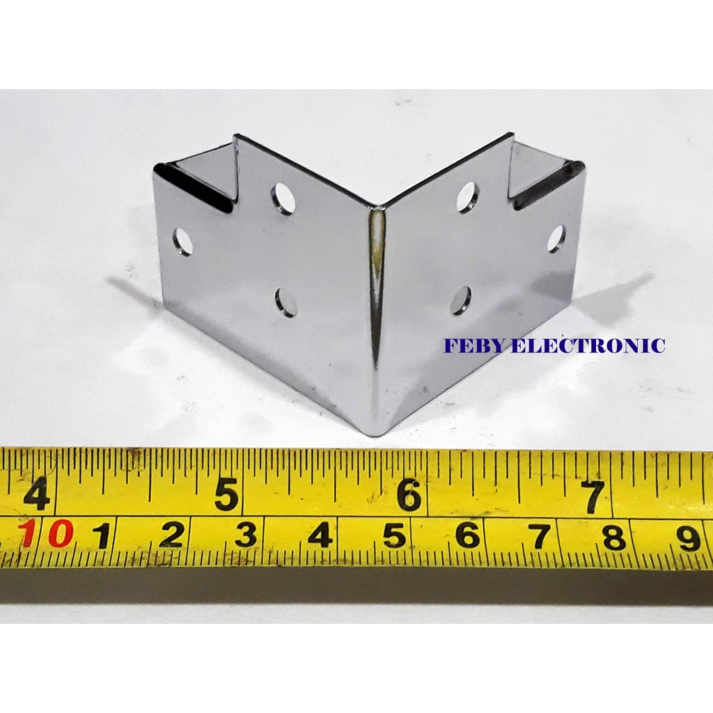 SIKU BOX HARDCASE BESI L SIRIP 6 LUBANG BESAR