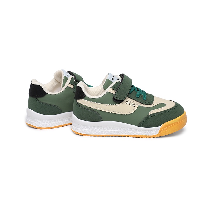 [GROSIR][COD] SEVEN_DAY SEPATU GESPER SNEAKERS ANAK-ANAK UNTUK USIA 3-9 TAHUN WM2307 HIJAU