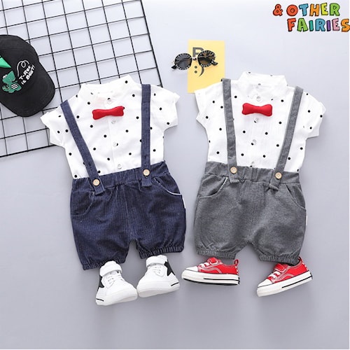 Baju Anak Bayi Laki-laki Cowok Pria Setelan Trendy Import Premium Style Korean Korea Japan Jepang Ch