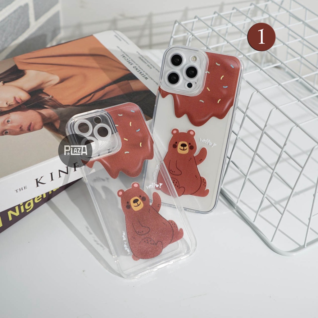 [PTP4] Softcase Tranparant Lucu for INFINIX hot 12 12i 12 play note 12 hot 11 11 play 11s nfc hot 10 10s 10 play hot 9 9 play smart 4 smart 5 smart 6 | CASE BENING | ANTICRACK