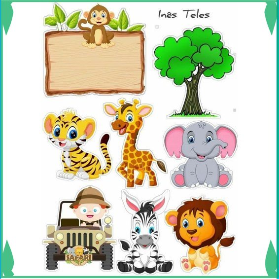 TOPER KUE TOPPER ANIMALS / TOPPER HEWAN HEWAN FADHILSOUVENIR