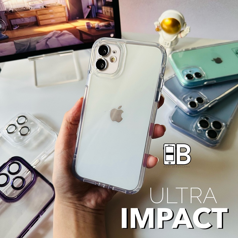 Ultra Impact SQUARE EDGE Metal Lens Protection Case iPhone 11 12 13 14 PRO MAX