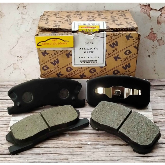 BRAKE PAD KAMPAS REM DEPAN AGYA AYLA MATIC DATSUN GO KGW P-767