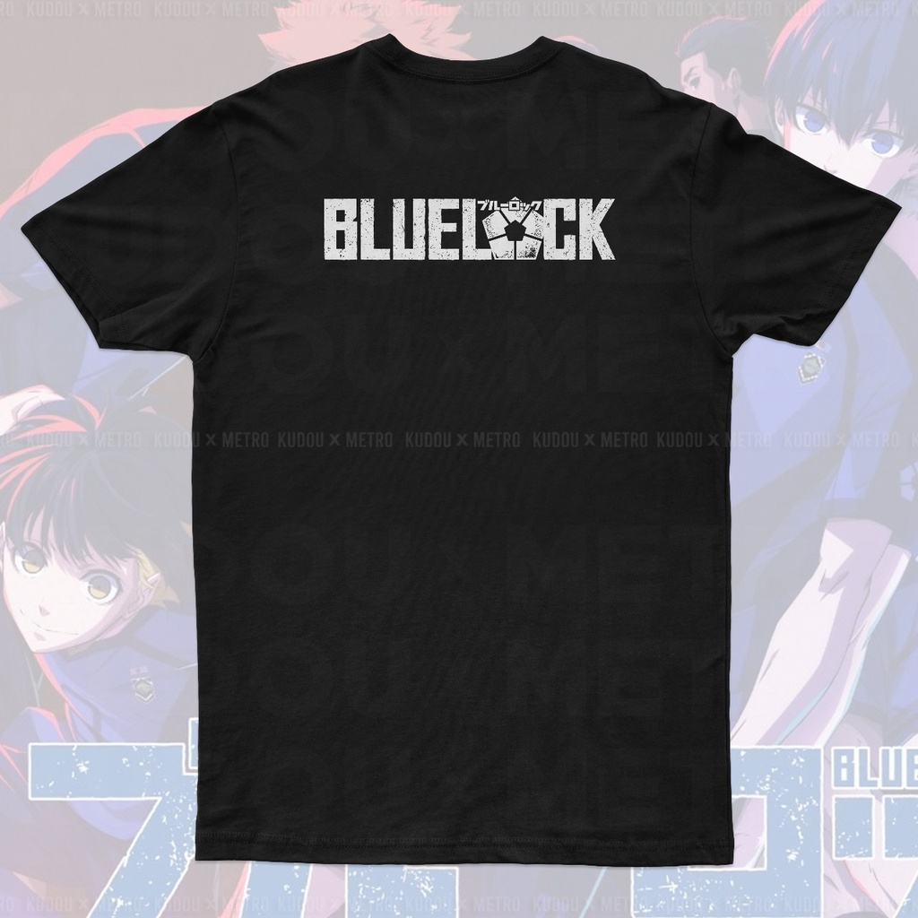 Tshirt Blue Lock Logo Anime Manga Premium Unisex