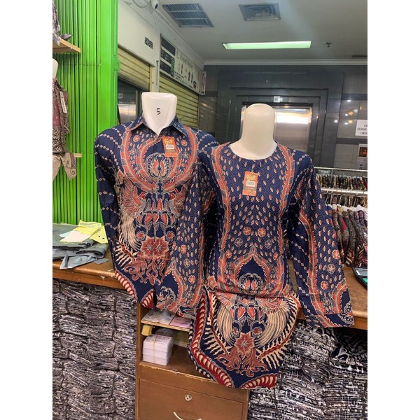 BATIK TUNIK WANITA KATUN PREMIUM MINI DRESS MODERN TERKINI M L XL XXL L5