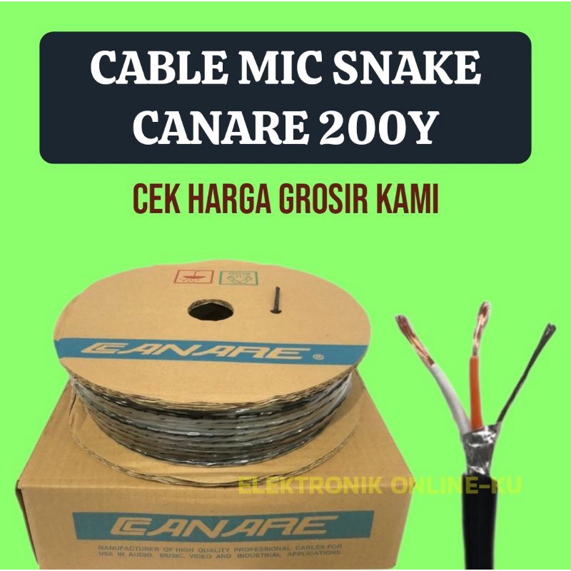 CABLE MIC SNAKE CANARE 200Y