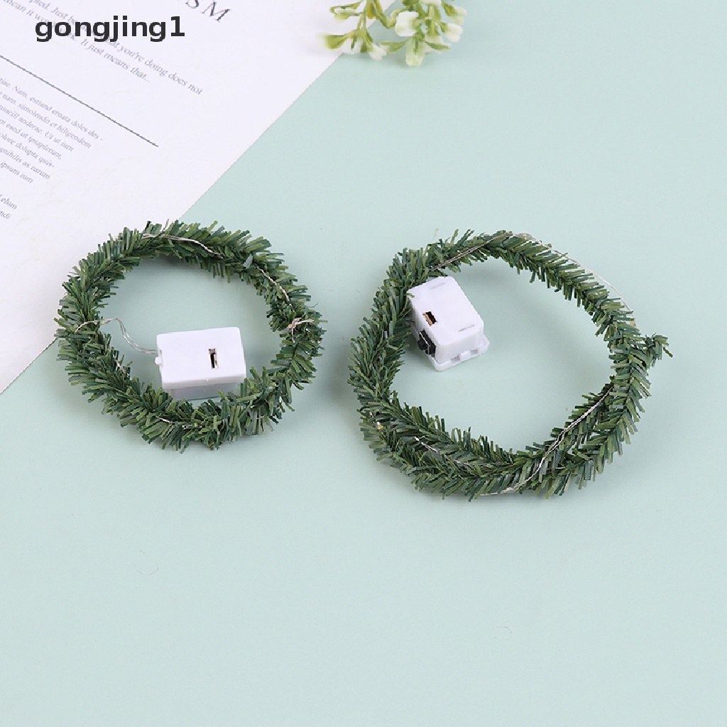 Ggg Lampu String LED 1: 12 Untuk Dekorasi Natal Rumah Boneka