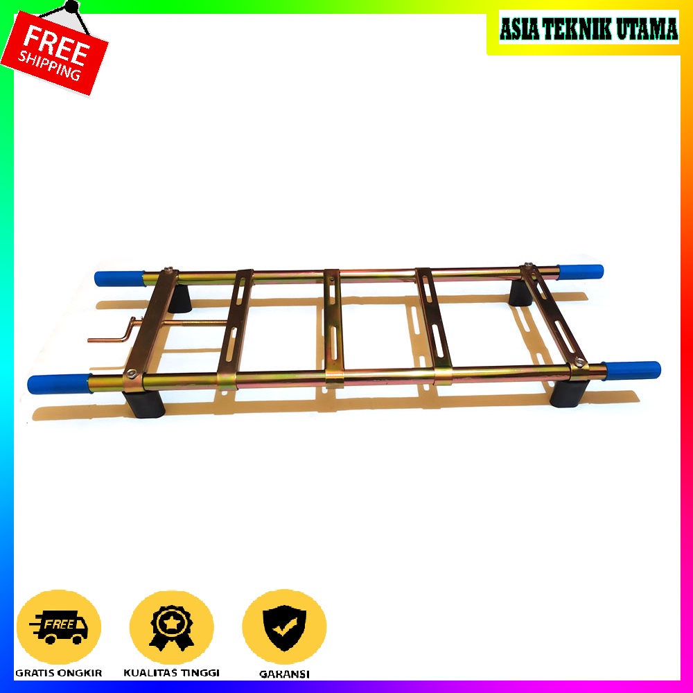 Power Rangka dudukan kaki mesin steam engine power sprayer sancin - Setting Frame besi las