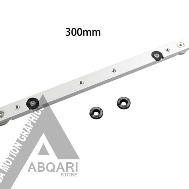 Jual miter bar / mitre gauge / table saw runner / t track slider bar