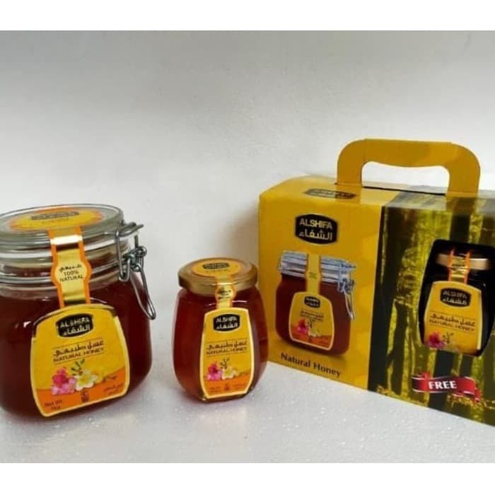 Madu Alshifa Paket 1kg free 250 gr