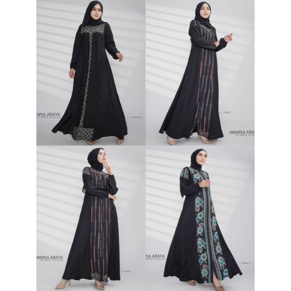 Shopia Abaya Nadheera Luxury Gamis Simpel