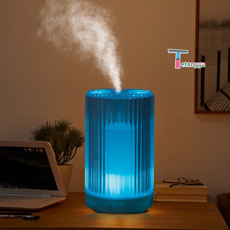 200ML Air Aroma Mini Humidifier / Aromatherapy Purifier Diffuser/Portable Pelembab / Penjernih Udara Free 1 Oil Essential