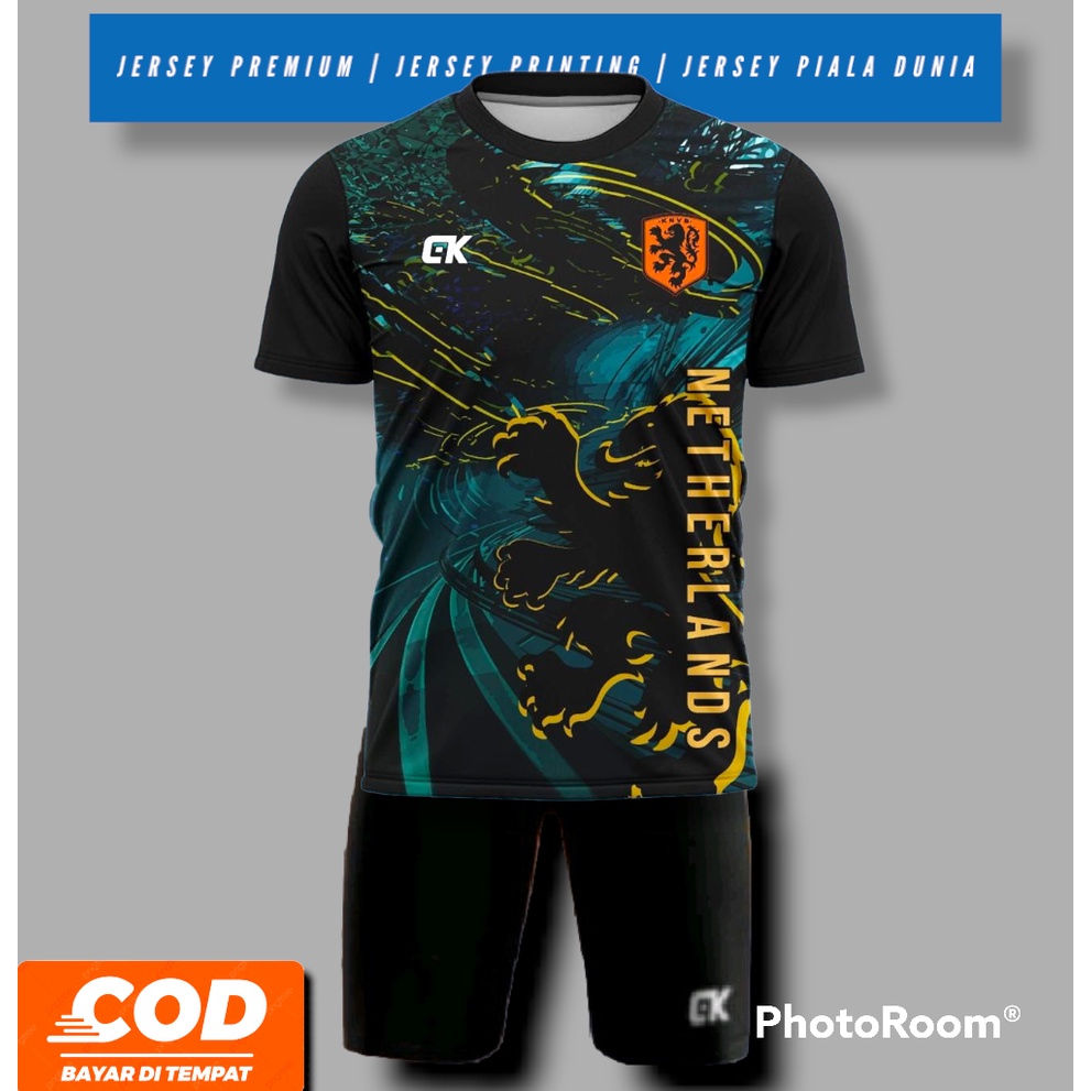 KAOS & SETELAN JERSEY BELANDA TERBARU/ BAJU BOLA BELANDA/ BAJU FUTSAL