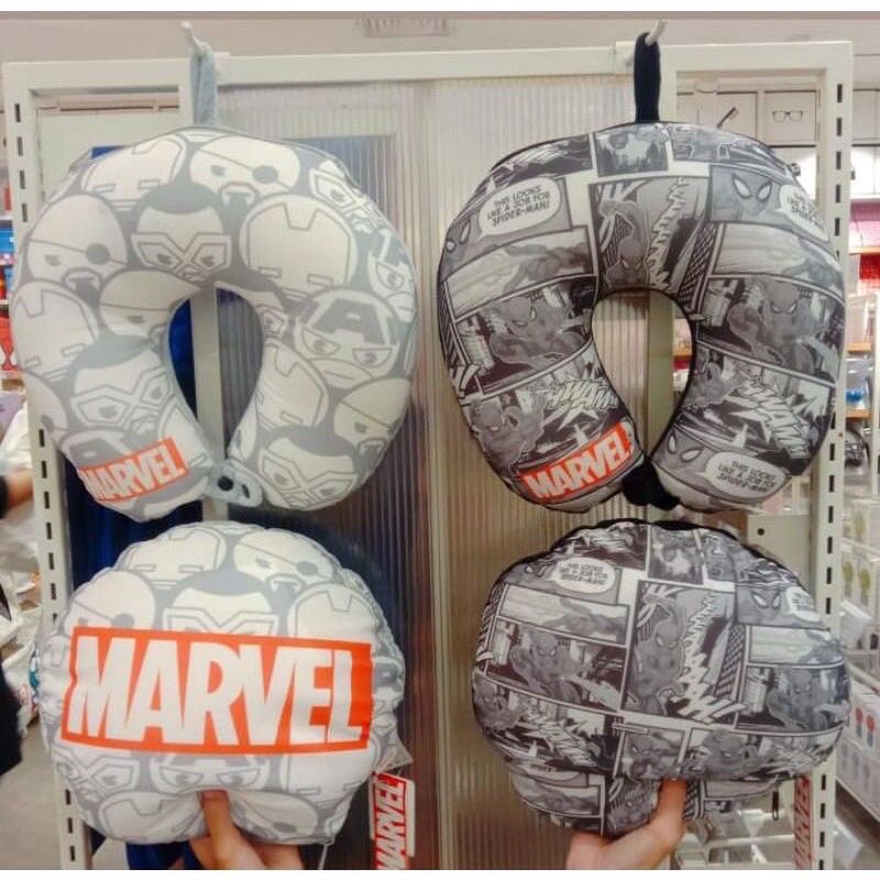 MINISO X MARVEL BANTAL LEHER BISA JADI BANTAL 2 IN 1