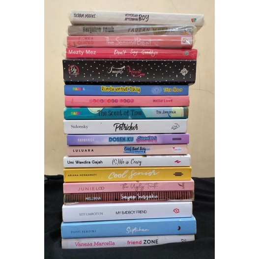 NOVEL PRELOVED ORIGINAL || NOVEL ORI BEKAS || NOVEL WATTPAD