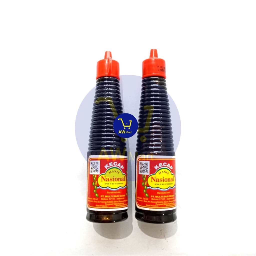 KECAP ASIN, MANIS NASIONAL 140ML - KECAP ASIN, KECAP MANIS, KECAP NASIONAL 140ML