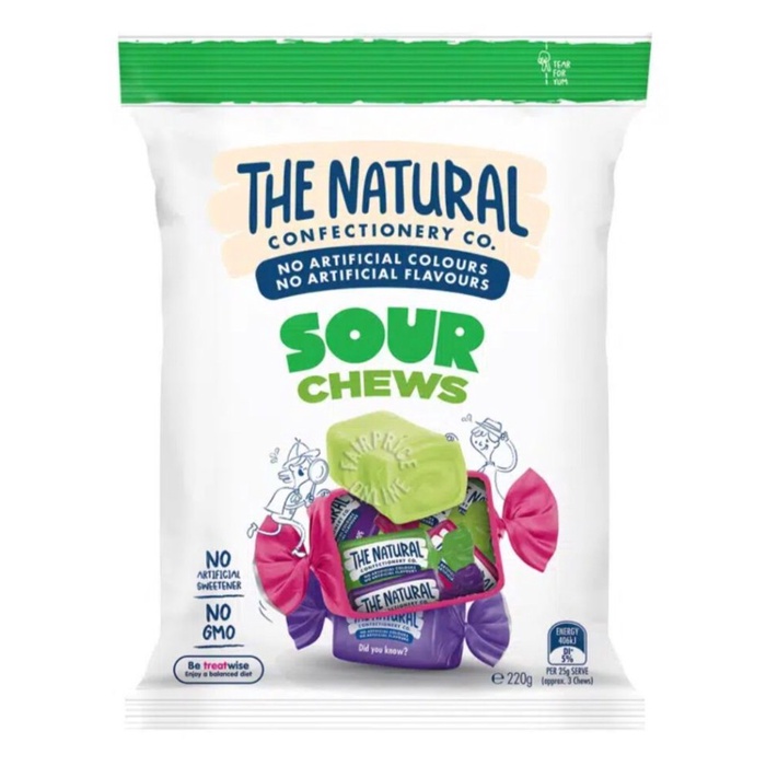 

The natural confectionary co - SOUR CHEWS