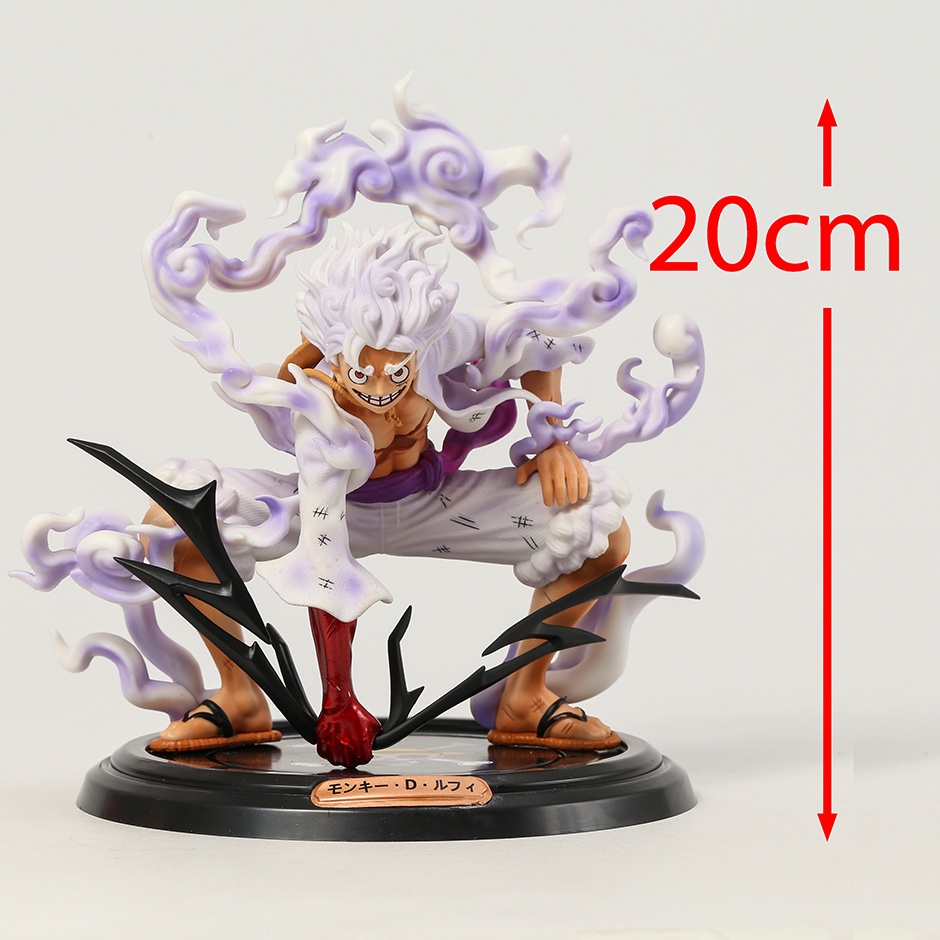 Figure Luffy gear 5 Sun God Nika Figure One Piece Gomu Gomu No