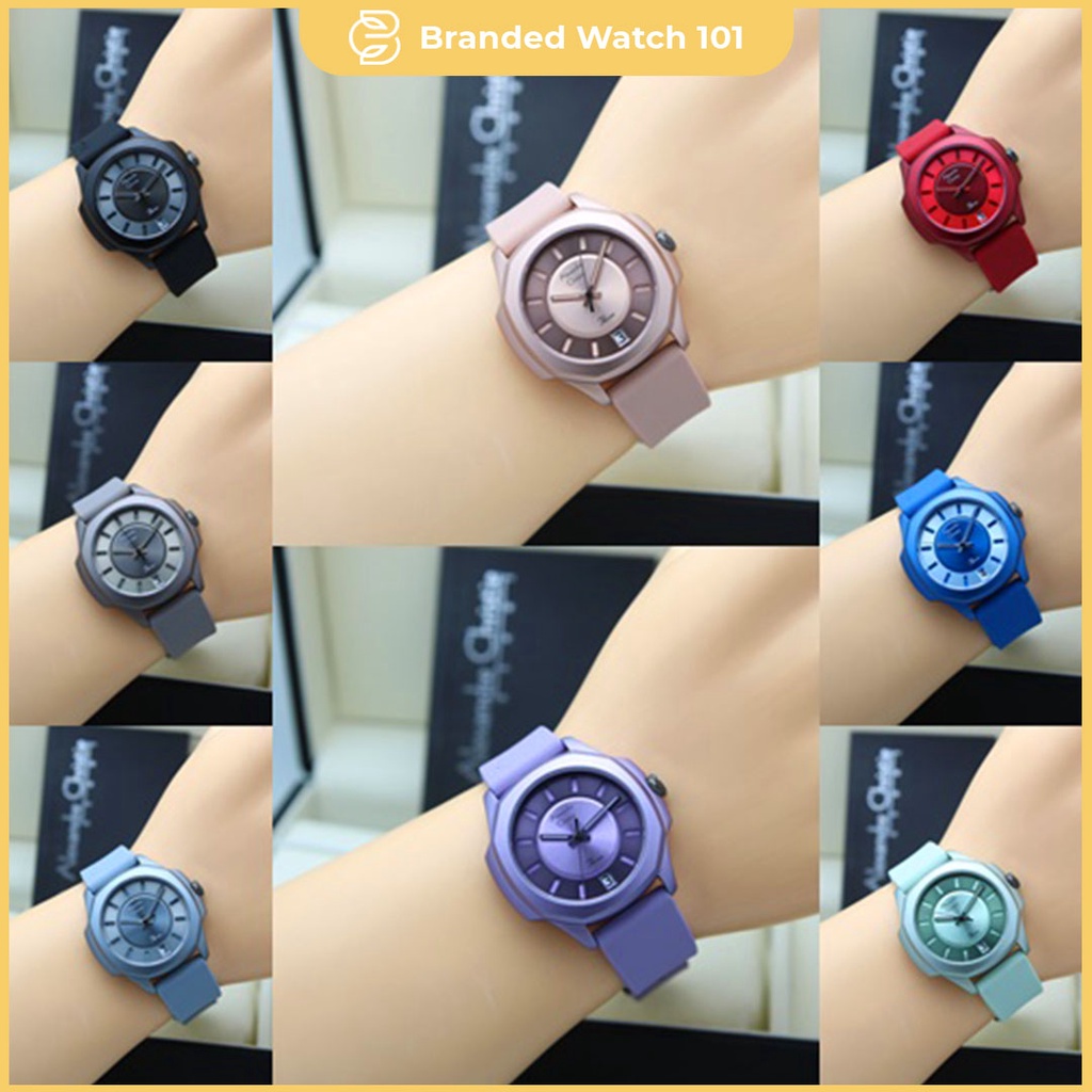 ORIGINAL Jam Tangan Wanita Alexandre Christie AC 2A07 / AC2A07 / 2A07 / AC 2A08 / AC2A08 / 2A08 / AC 2A11 / AC2A11 / 2A11 / AC 2A20 / AC2A20 / 2A20 / AC 2A21 / AC2A21 / 2A21 Garansi Resmi 1 Tahun, Rubber