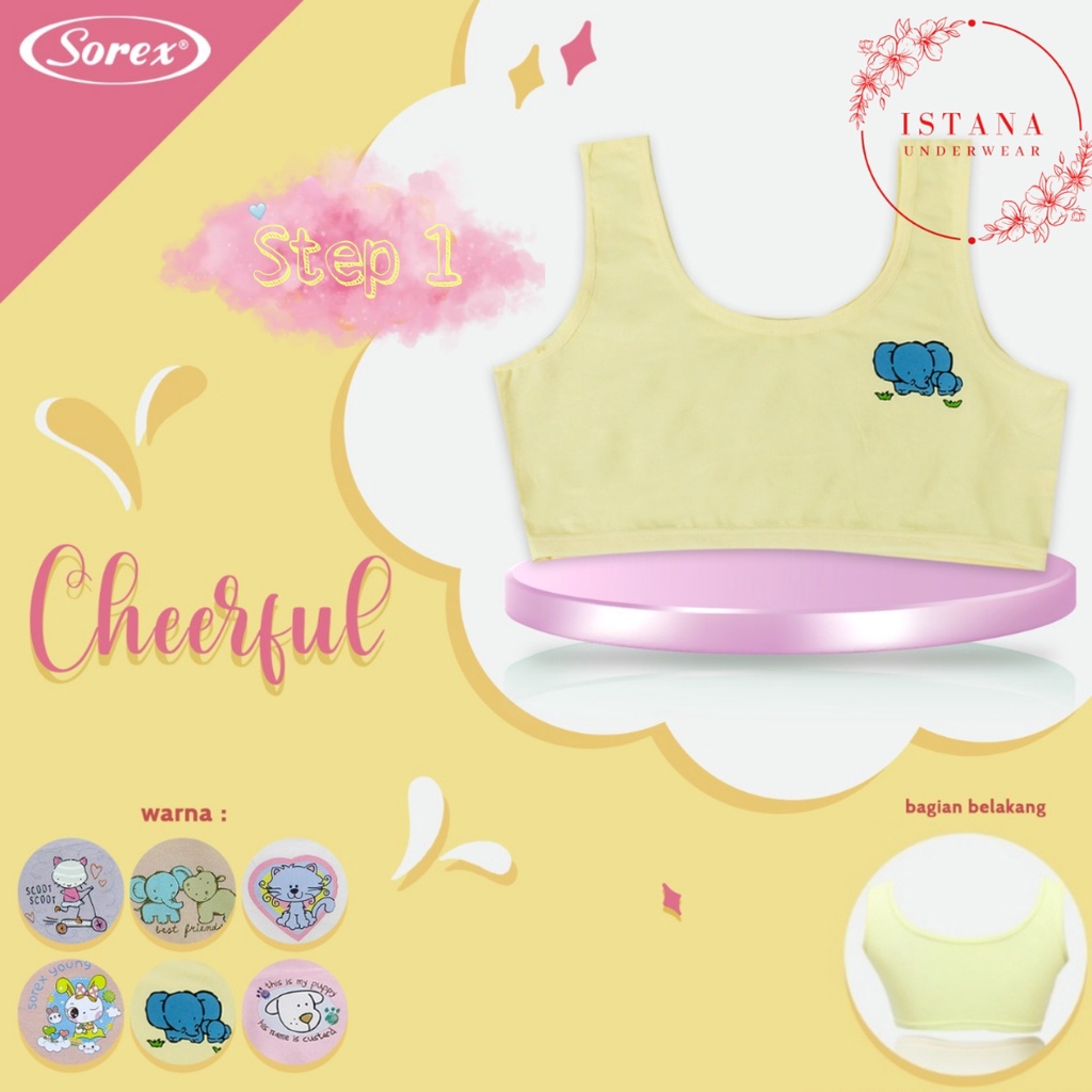 MINISET / BRA STEP 1 REMAJA / SOREX / MINISET REMAJA