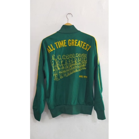 Tracktop Adidas Brasil Hijau Original Second