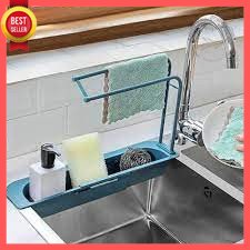 GOS B301 -Rak Gantung Wastafel Penyimpanan Spons Cuci Piring Sabun Rak Pengering Drain Rack