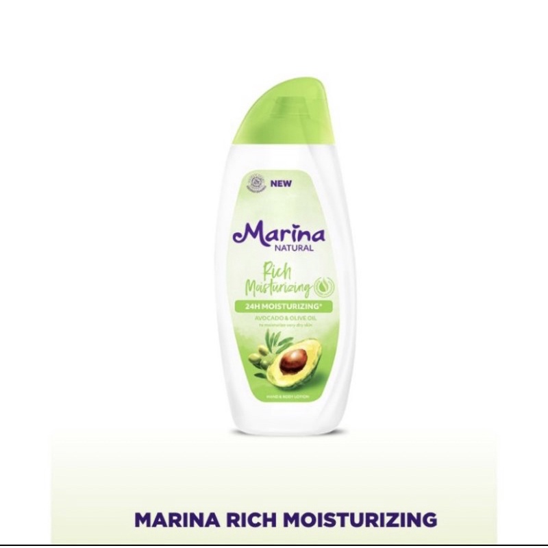 HAND &amp; BODY LOTION MARINA NATURAL