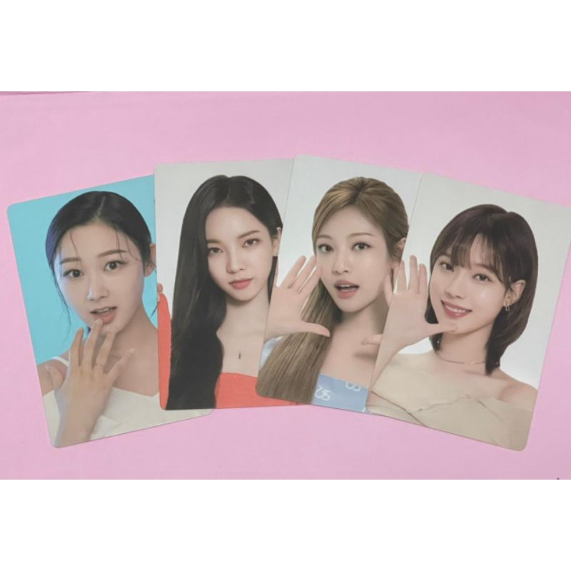 [Ready Stock] Photocard Mediheal x Aespa winter karina ningning giselle PC SM