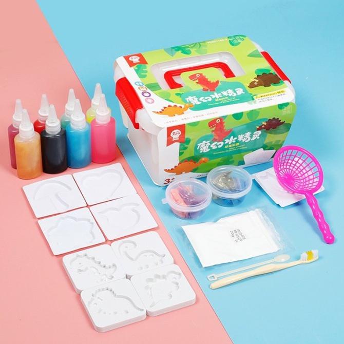 Mainan Edukasi Anak DIY Water Magic Gel / DIY Magic Jelly