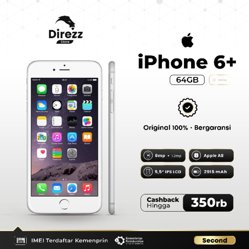 Iphone 6 plus 64gb second Inter | Ibox