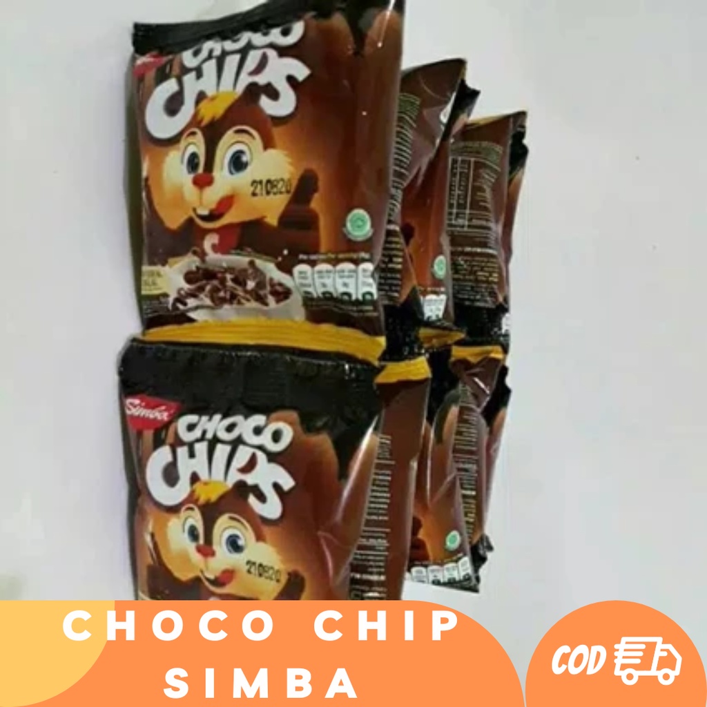 

(COD) CHOCO CHIPS SIMBA RENTENG 10 BKS X 6 GR