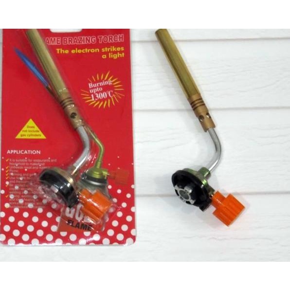 Gas Torch Dengan Kepala Gas Kuningan