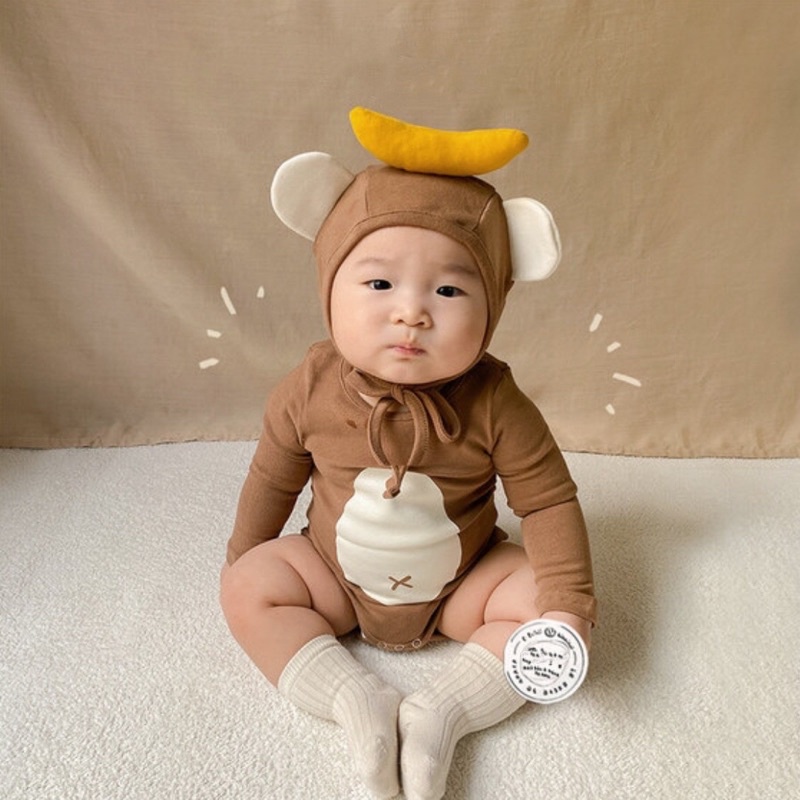 Monkey romper set