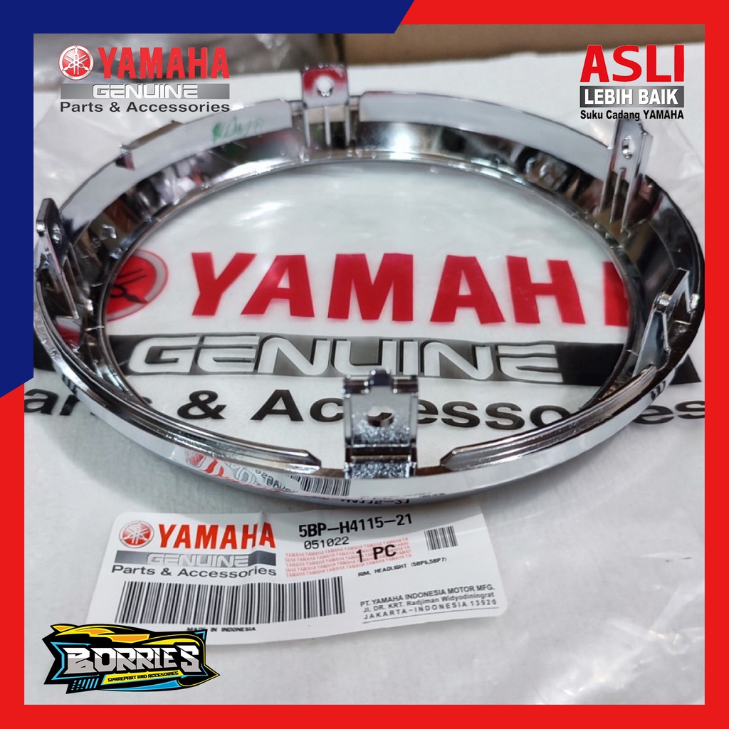 RIM LAMPU BULAT YAMAHA RX KING TAHUN 2007-2008 ORI YGP 5BP-H4115-21