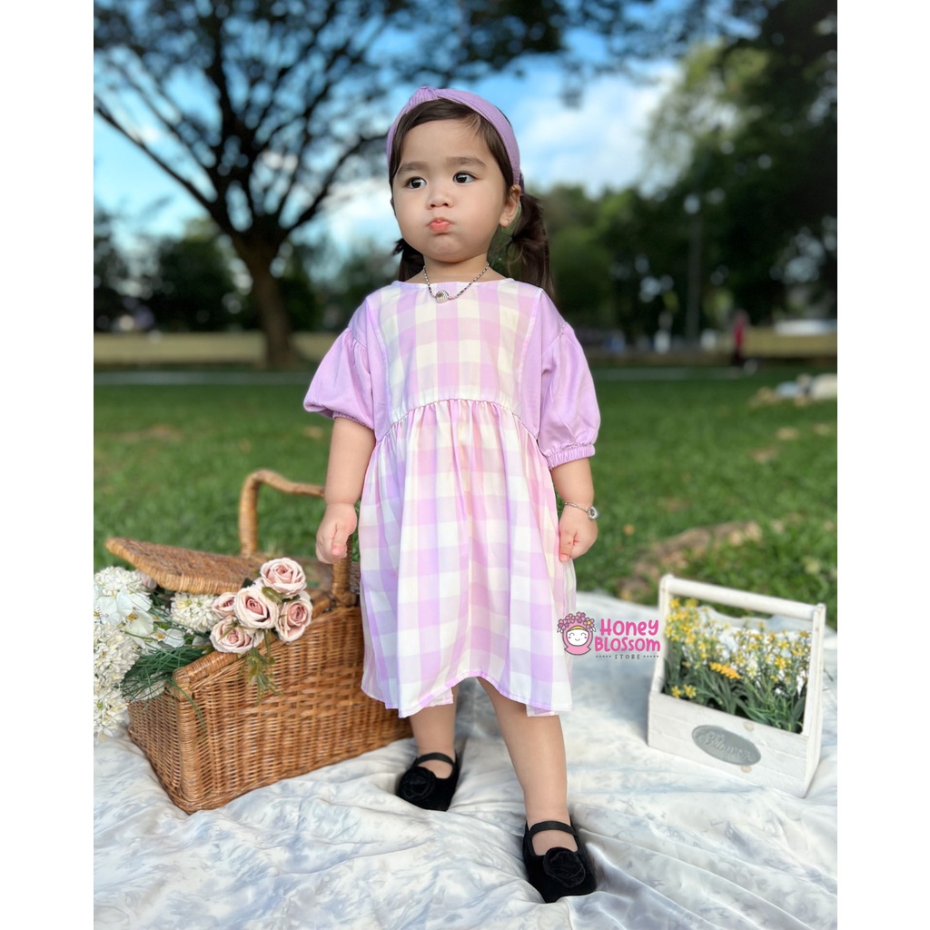 HoneyBlossom dress bayi / dress bayi perempuan / dress lily 6 12 bulan