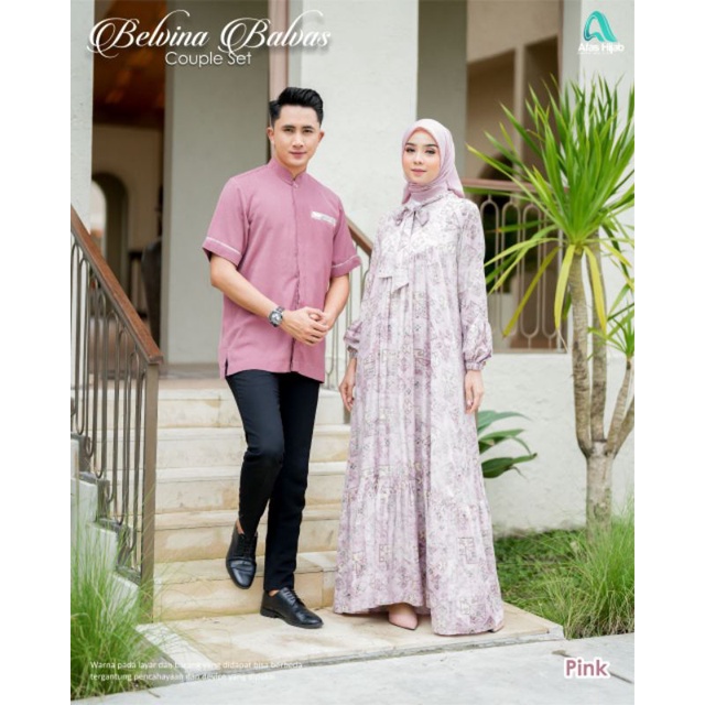 BELVINA BALVAS COUPLE SET BY AFAS HIJAB || PO READY JANUARI