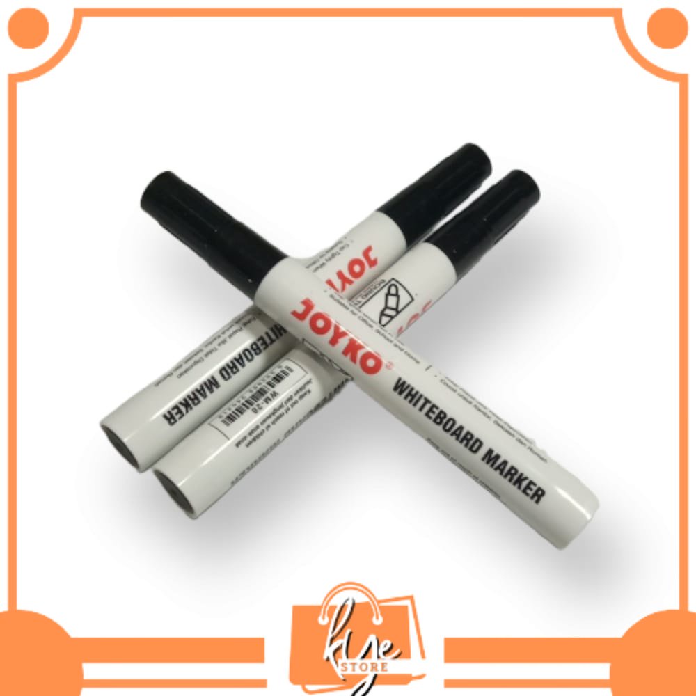 

WhiteBoard Marker Spidol Joyko WM-28 HITAM (PCS)