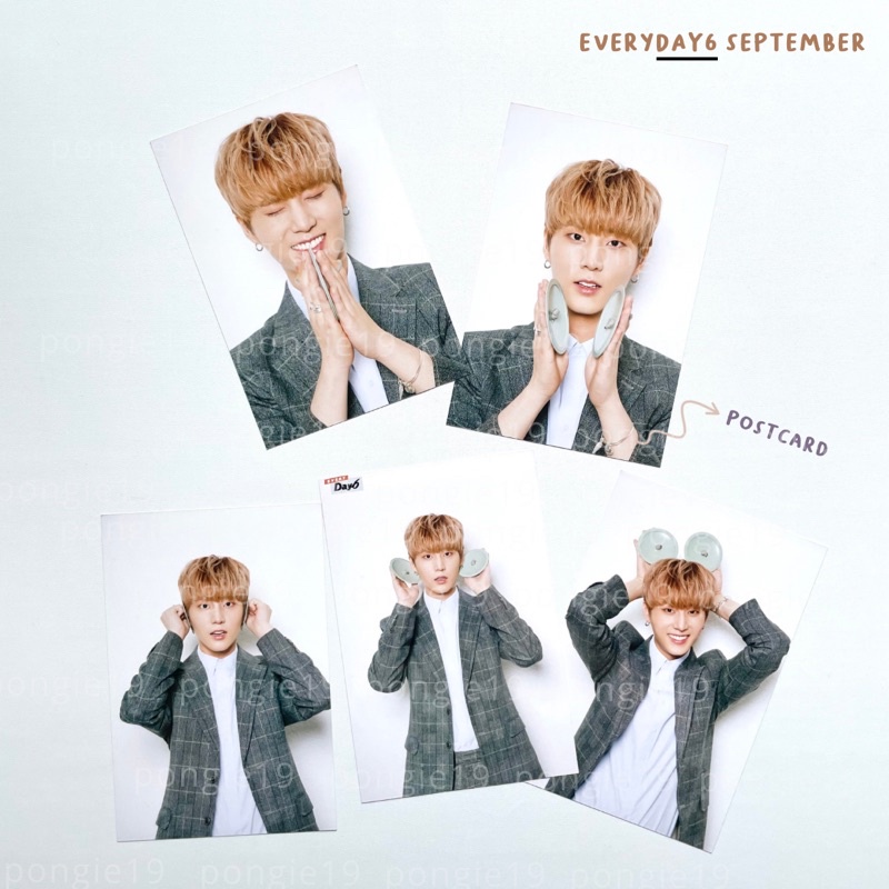DAY6 EVERYDAY6 SEPTEMBER YOUNGK POSTCARD