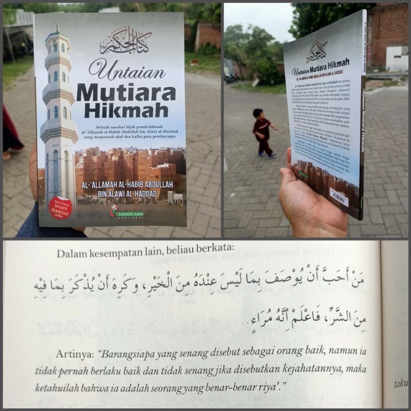 Jual Buku Untaian Mutiara Hikmah Terjemah Kitab Hikam Haddad Shopee