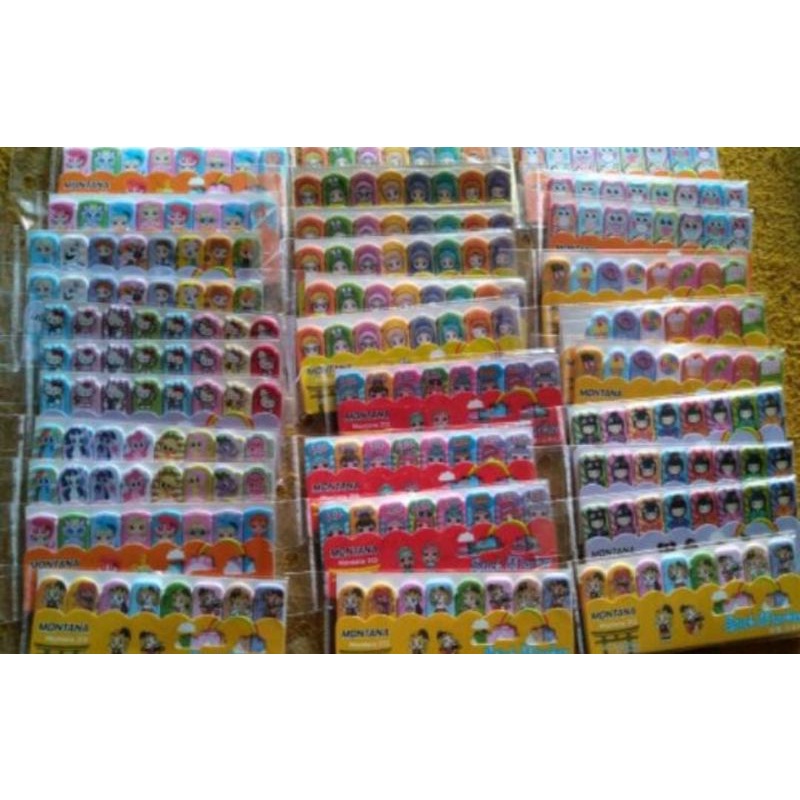 

Pembatas Buku Karakter 8 || Sticky Note Kertas