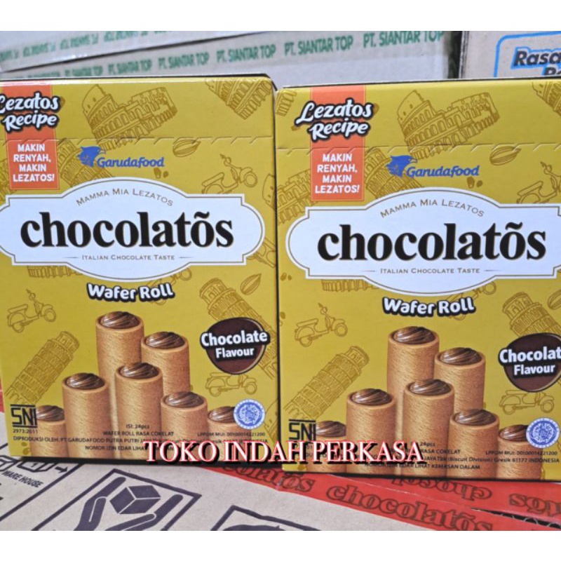 

GERRY CHOCOLATOS / CHOCOLATOS WAFER ROLL COKLAT