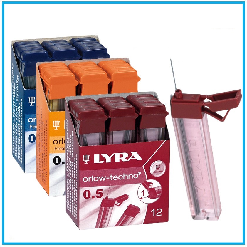 

Lyra Pencil Lead Refill Isi Pensil Mekanik 2B